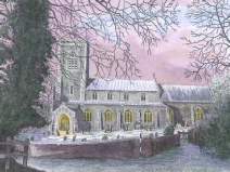 Blickling Church at Christmas