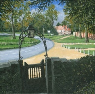 The Buckingham Arms from the Church