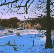 Winter landscape, Blickling